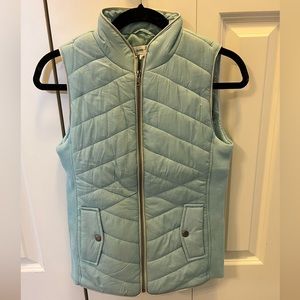 Minty green/blue vest
